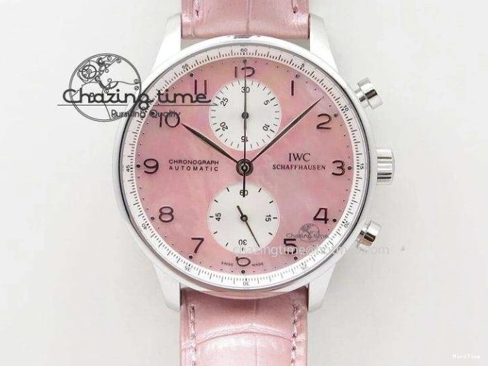 MIROTIME 0301 Portuguese Real PR IW500112 ZF 1:1 Laureus Edition On Black Leather Strap A Flexible 7369